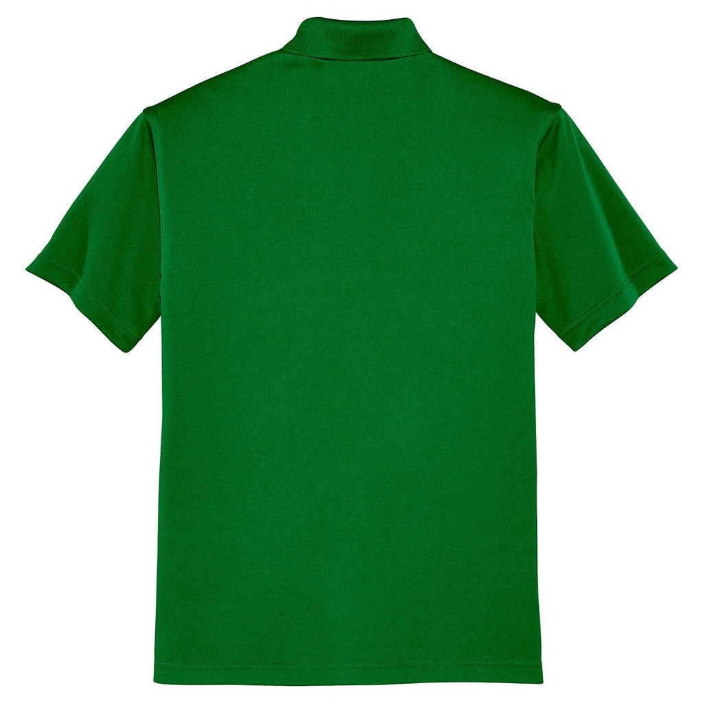 Port Authority Men's Juniper Green Tech Embossed Polo
