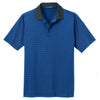 Port Authority Men's Seaport Blue/Dress Blue Navy Fine Stripe Performance Polo