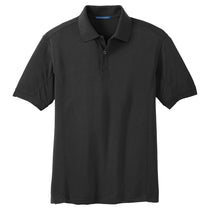 Port Authority Men's Black 5-in-1 Performance Pique Polo