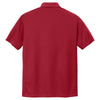 Port Authority Men's Rich Red Diamond Jacquard Polo
