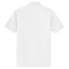 Port Authority Men's White Dry Zone Grid Polo