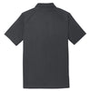 Port Authority Men's Battleship Grey Crossover Raglan Polo