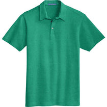 Port Authority Men's Verdant Green Meridian Cotton Blend Polo