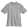 Carhartt Men's Heather Gray Workwear Pocket S/S T-Shirt