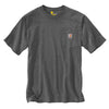 Carhartt Men's Tall Carbon Heather Workwear Pocket S/S T-Shirt