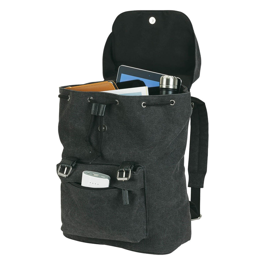 Sovrano Black Hampton Backpack