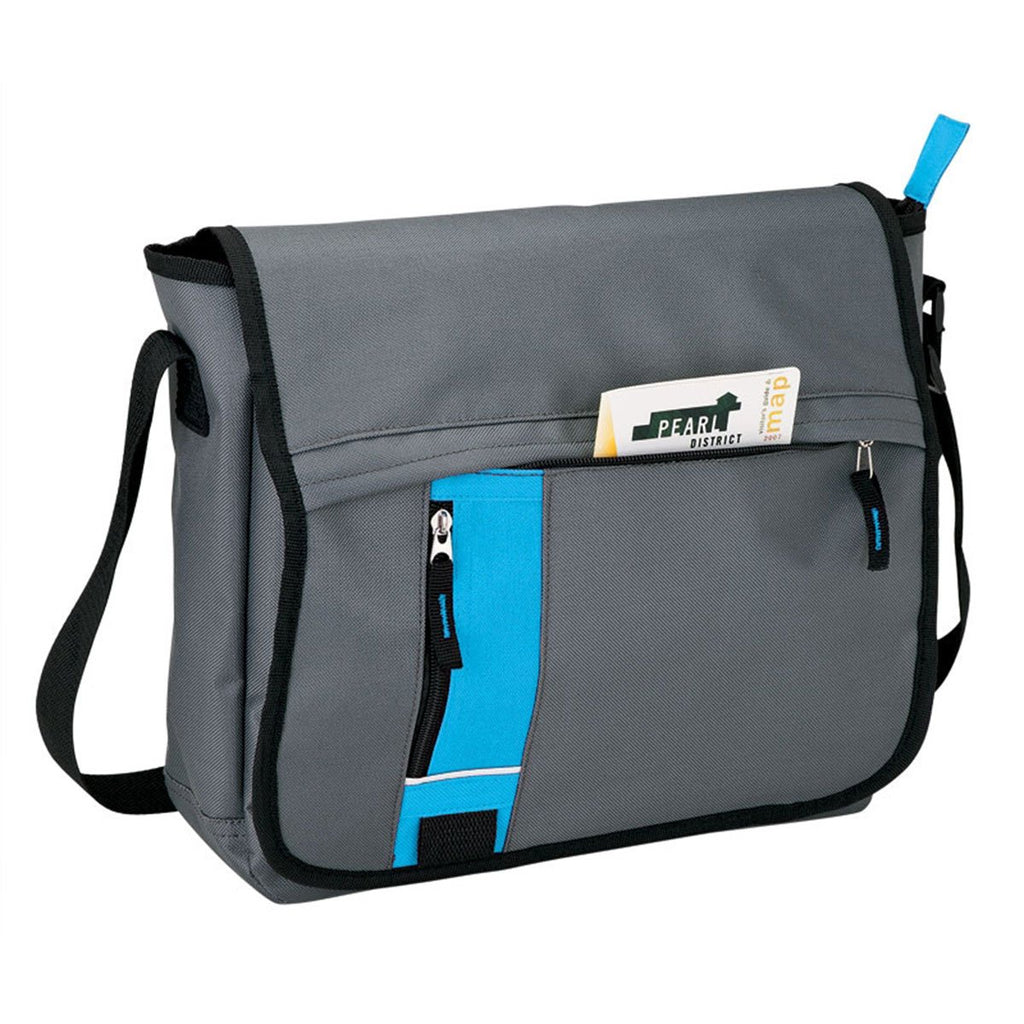 Sovrano Light Blue Rawson Messenger Bag