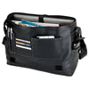 Sovrano Black Onesto Lichee Messenger Bag