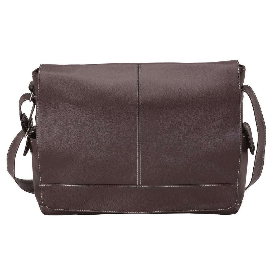Sovrano Brown Onesto Lichee Messenger Bag