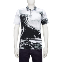 Bugatchi Men's Platinum Three Button Self Collar