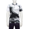 Bugatchi Men's Platinum Three Button Self Collar