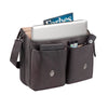 Solo Brown Warren Leather Briefcase