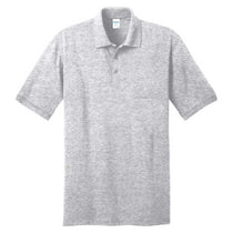 Port & Company Men's Ash Tall Core Blend Jersey Knit Polo