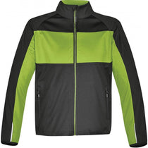 Stormtech Men's Black/Kiwi Signal Softshell