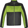 Stormtech Men's Black/Kiwi Signal Softshell