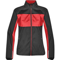 Stormtech Women's Black/True Red Signal Softshell