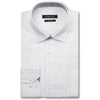 Bugatchi Men's Snow Point Collar Regular Placket One Pocket Long Sleeve Classic Fit