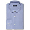 Bugatchi Men's Ice Point Collar French Placket No Pocket Long Sleeve Shaped Fit