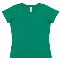 LAT Women's Kelly V-Neck Premium Jersey T-Shirt