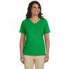 LAT Women's Kelly V-Neck Premium Jersey T-Shirt