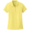 Port Authority Women's Lemon Drop Yellow Core Classic Pique Polo