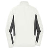 Port Authority Women's Marshmallow/Battleship Grey Core Colorblock Soft Shell Jacket