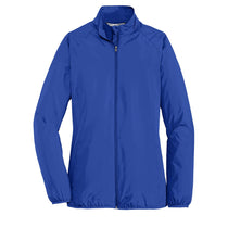Port Authority Women's True Royal Zephyr Full-Zip Jacket