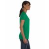 Fruit of the Loom Women's Kelly 5 oz. HD Cotton V-Neck T-Shirt