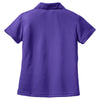 Sport-Tek Women's Purple Dri-Mesh V-Neck Polo