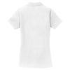 Port Authority Women's White Silk Touch Y-Neck Polo