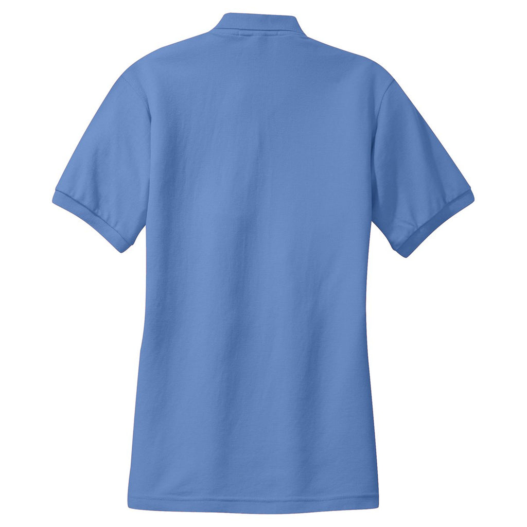 Port Authority Women's Ultramarine Blue 65/35 Knit Polo