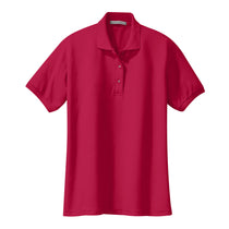Port Authority Women's Red 65/35 Knit Polo