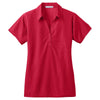 Port Authority Women's Classic Red Vertical Pique Polo