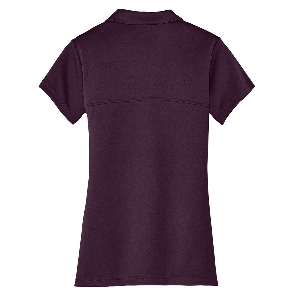 Port Authority Women's Bermuda Purple Tech Embossed Polo