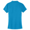 Port Authority Women's Blue Wake Diamond Jacquard Polo