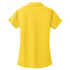 Port Authority Women's Yellow Dry Zone Grid Polo