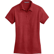 Port Authority Women's Flame Red Meridian Cotton Blend Polo