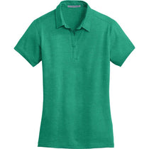 Port Authority Women's Verdant Green Meridian Cotton Blend Polo