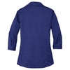 Port Authority Women's Mediterranean Blue 3/4-Sleeve Blouse