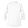 Port Authority Women's White 3/4-Sleeve Blouse