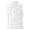 Port Authority Women's White Puffy Vest