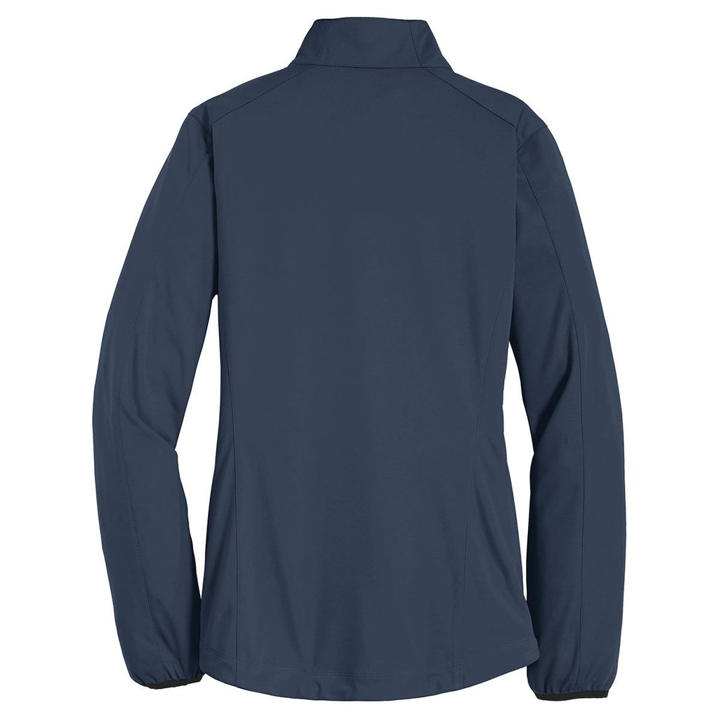 Port Authority Women's Dress Blue Navy Active Soft Shell Jacket