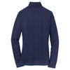 Port Authority Women's True Navy Pinpoint Mesh 1/2-Zip