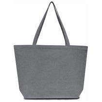 Liberty Bags Grey Seaside Cotton 12oz. Pigment-Dyed Large Tote