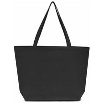 Liberty Bags Washed Black Seaside Cotton 12oz. Pigment-Dyed Large Tote