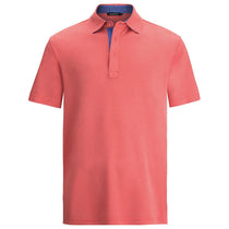 Bugatchi Men's Mango Short Sleeve Three Button Polo Collar