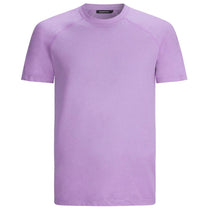 Bugatchi Men's Lilac Short Sleeve Crew Neck