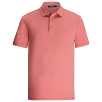 Bugatchi Men's Mango Short Sleeve Three Button Self Collar