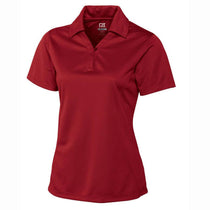 Cutter & Buck Women's Cardinal Red DryTec S/S Genre Polo