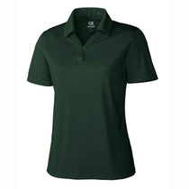 Cutter & Buck Women's Forest Green DryTec S/S Genre Polo